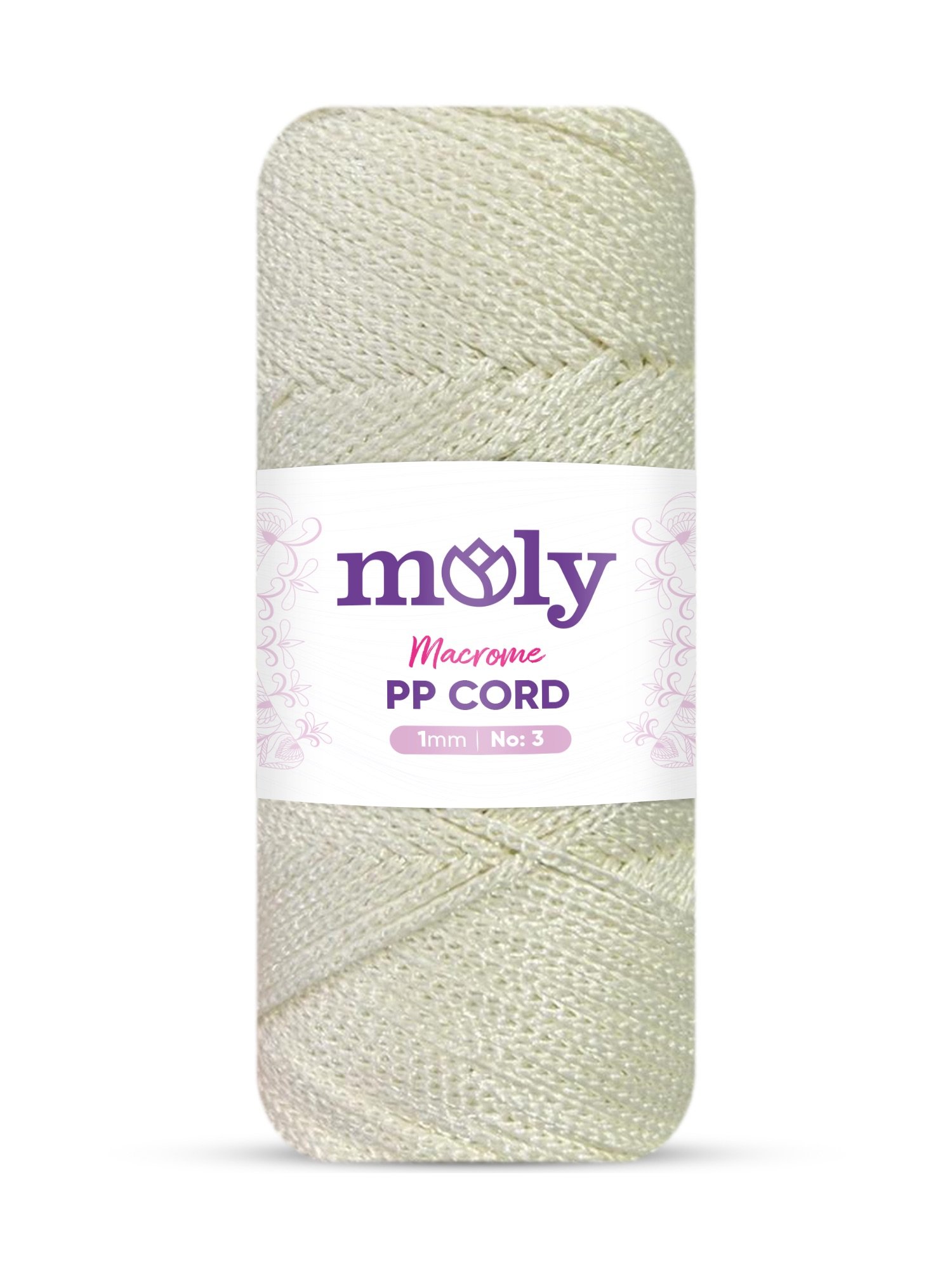 PP CORD MACROME NO:3 Moly Krem 017